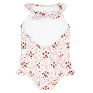 minnow One Pieces<Girls Halter One Piece Raspberry Red