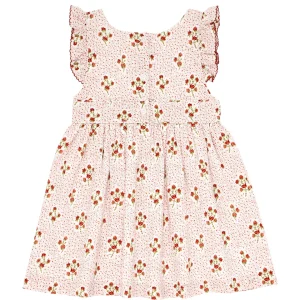 minnow Dresses<Girls Pinafore Dress | Swim Raspberry Red