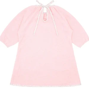 minnow Terry<Girls Pink French Terry Dress Pale Pink