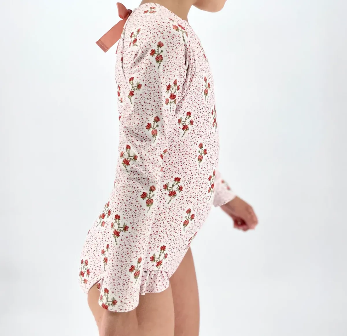 girls_rashguard_one_piece_2.webp minnow One Pieces<Girls Rashguard One Piece | Swim Raspberry Red