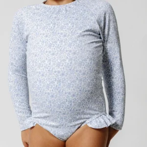 minnow One Pieces<Girls Rashguard One Piece Slate Floral