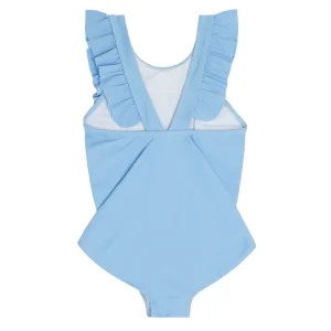 minnow One Pieces<Girls Ruffle One Piece Peri Blue