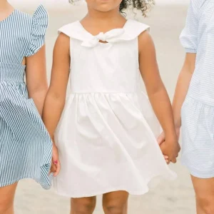 minnow Dresses<Girls Sailor Dress White