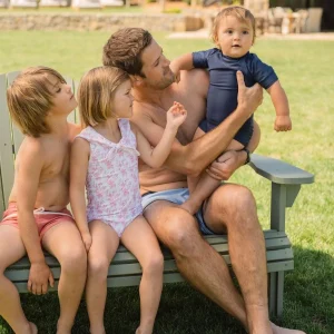 minnow One Pieces<Girls Sailor One Piece Nantucket Floral