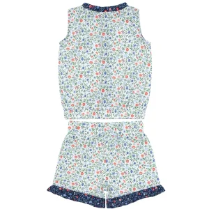 minnow Sets<Girls Short Set Capeside Vineyard