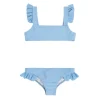 minnow Bikinis<Girls Tie Back Bikini Peri Blue