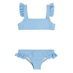minnow Bikinis<Girls Tie Back Bikini Peri Blue