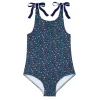 minnow One Pieces<Girls Tie Knot One Piece Midnight Vineyard