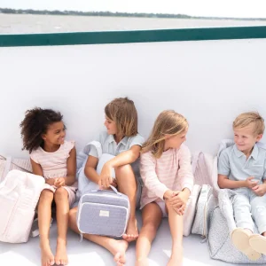 minnow Accessories<Lunchbox Navy Stripe