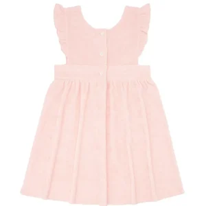 minnow Dresses< X Daphne Oz Girls Terry Ruffle Dress Strawberries And Cream