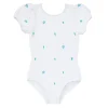 minnow One Pieces< X Fanm Mon Girl's Puff Sleeve One Piece Coconut Grove White