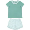 minnow Tops< X Sister Parish Girls T-Shirt And Short Set Sea Leaf