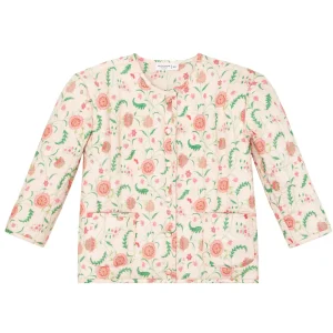 minnow Tops< X Sister Parish Unisex Quilted Jacket Cloister Botanical