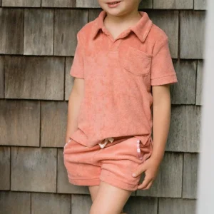 minnow Bottoms< X Tuckernuck Boys French Terry Short Nantucket