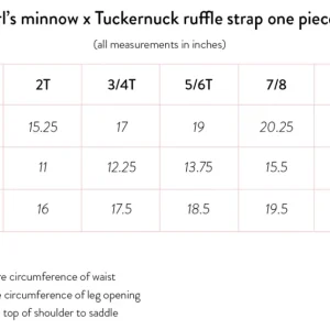 minnow One Pieces< X Tuckernuck Girls Ruffle Strap One Piece Nantucket Stripe