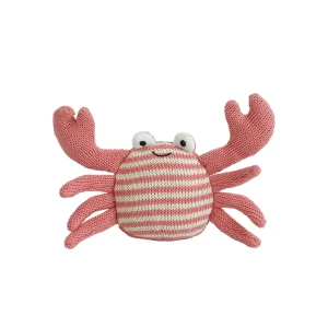 minnow Toys<Mon Ami Caldwell Knit Crab Rattle