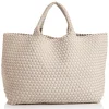 minnow Bags<Naghedi St Barths Large Tote Ecru