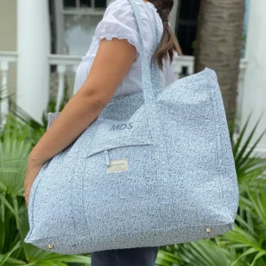 minnow Bags<Overnighter Tote Slate Floral