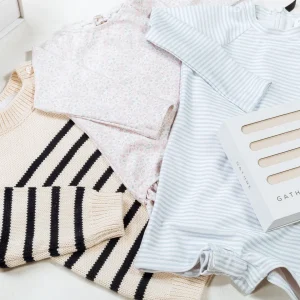 minnow Knits<Travel Day Bundle | Swim Breton Stripe