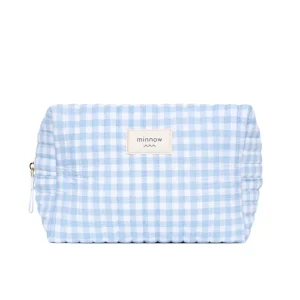 minnow Bags<Travel Pouch Oasis Blue Gingham