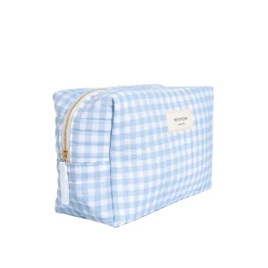 minnow Bags<Travel Pouch Oasis Blue Gingham