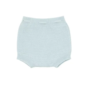minnow Bottoms<Unisex Blue Knit Short Light Blue