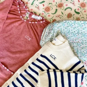 minnow Tops<Unisex Cardigan Breton Stripe Knit