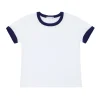 minnow Tops<Unisex French Terry Camp Tee White