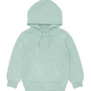 minnow Knits<Unisex Knit Hoodie Sage