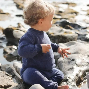 minnow Bottoms<Unisex Knit Pant Navy