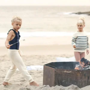 minnow Bottoms<Unisex Knit Pant Cream