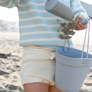 minnow Clothing<Unisex Knit Short Cream