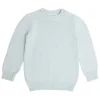 minnow Knits<Unisex Knit Sweater Light Blue