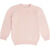 minnow Clothing<Unisex Knit Sweater Soft Pink