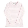 minnow Rashguards<Unisex Light Rashguard Pink Stripe