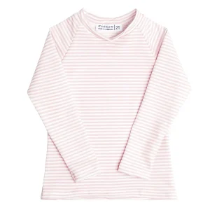 minnow Rashguards<Unisex Light Rashguard Pink Stripe