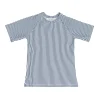 minnow Rashguards<Unisex Navy Stripe Short Sleeve Rashguard