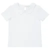 minnow Clothing<Unisex Peter Pan Collar Shirt White