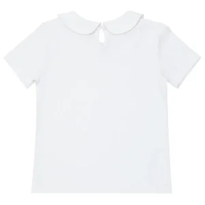 minnow Clothing<Unisex Peter Pan Collar Shirt White