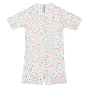 minnow One Pieces<Unisex Rashguard One Piece Emerald Floral