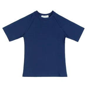 minnow Rashguards<Unisex Short Sleeve Rashguard Navy