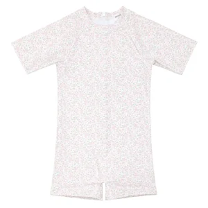 minnow Rashguards<Unisex Short Sleeve Rashguard One Piece Antique Floral