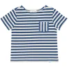 minnow Tops<Unisex Stripe Short Sleeve Boatneck Tee | Swim Breton Stripe