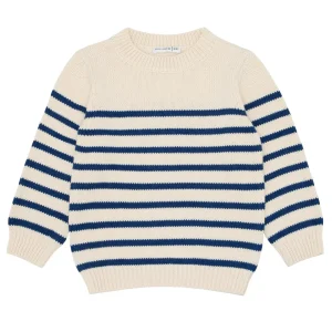 minnow Tops<Unisex Sweater Breton Stripe Knit