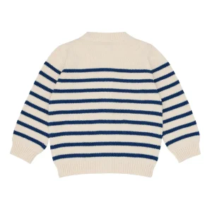 minnow Tops<Unisex Sweater Breton Stripe Knit