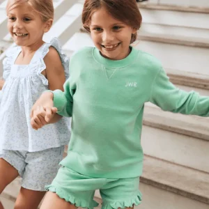 minnow Tops<Unisex Terry Sweatshirt Abaco Green