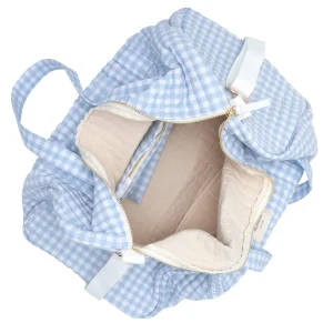 minnow Bags<Weekender Bag Oasis Blue Gingham