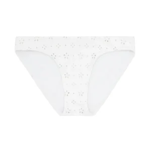 minnow Bikinis<Women's Bikini Bottom White Eyelet