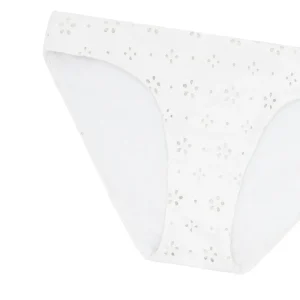minnow Bikinis<Women's Bikini Bottom White Eyelet