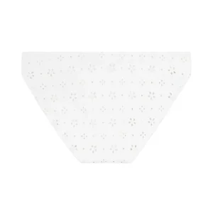 minnow Bikinis<Women's Bikini Bottom White Eyelet